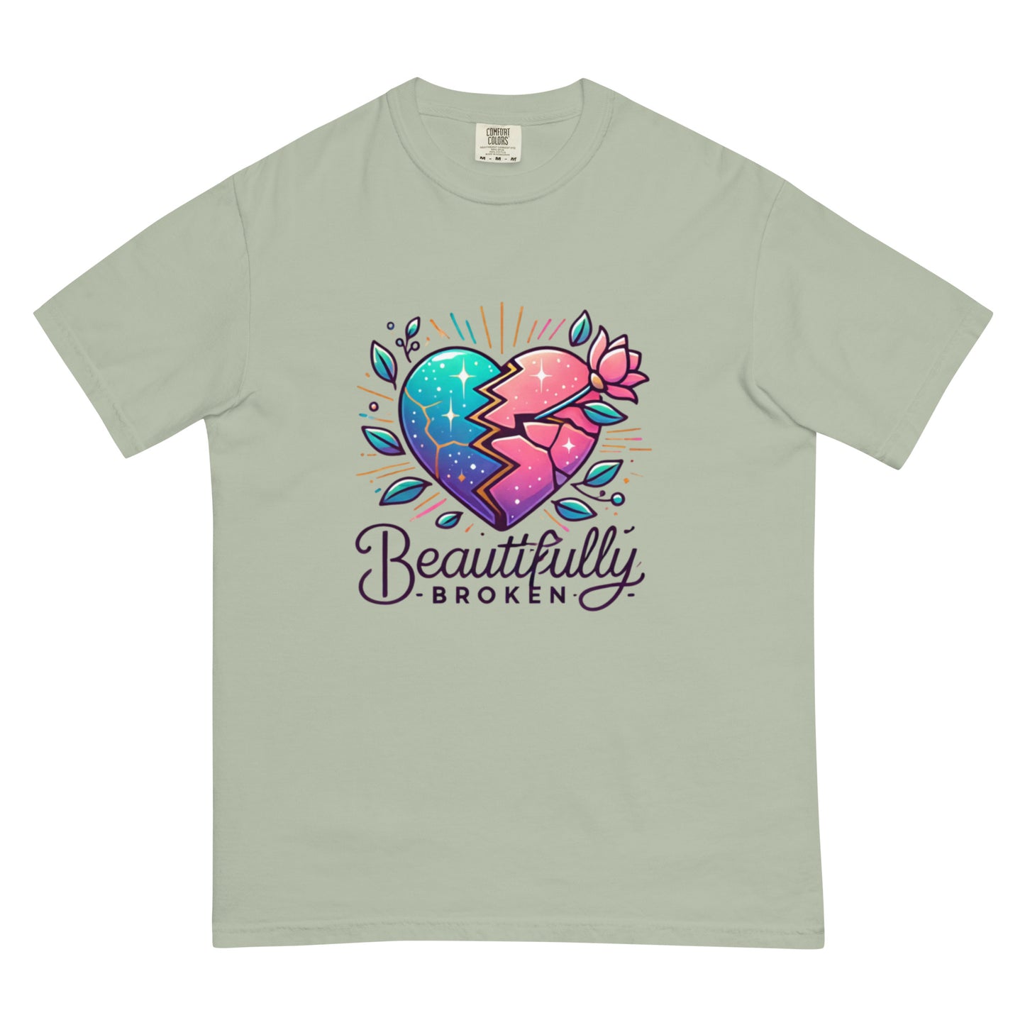 Unisex garment-dyed heavyweight t-shirt