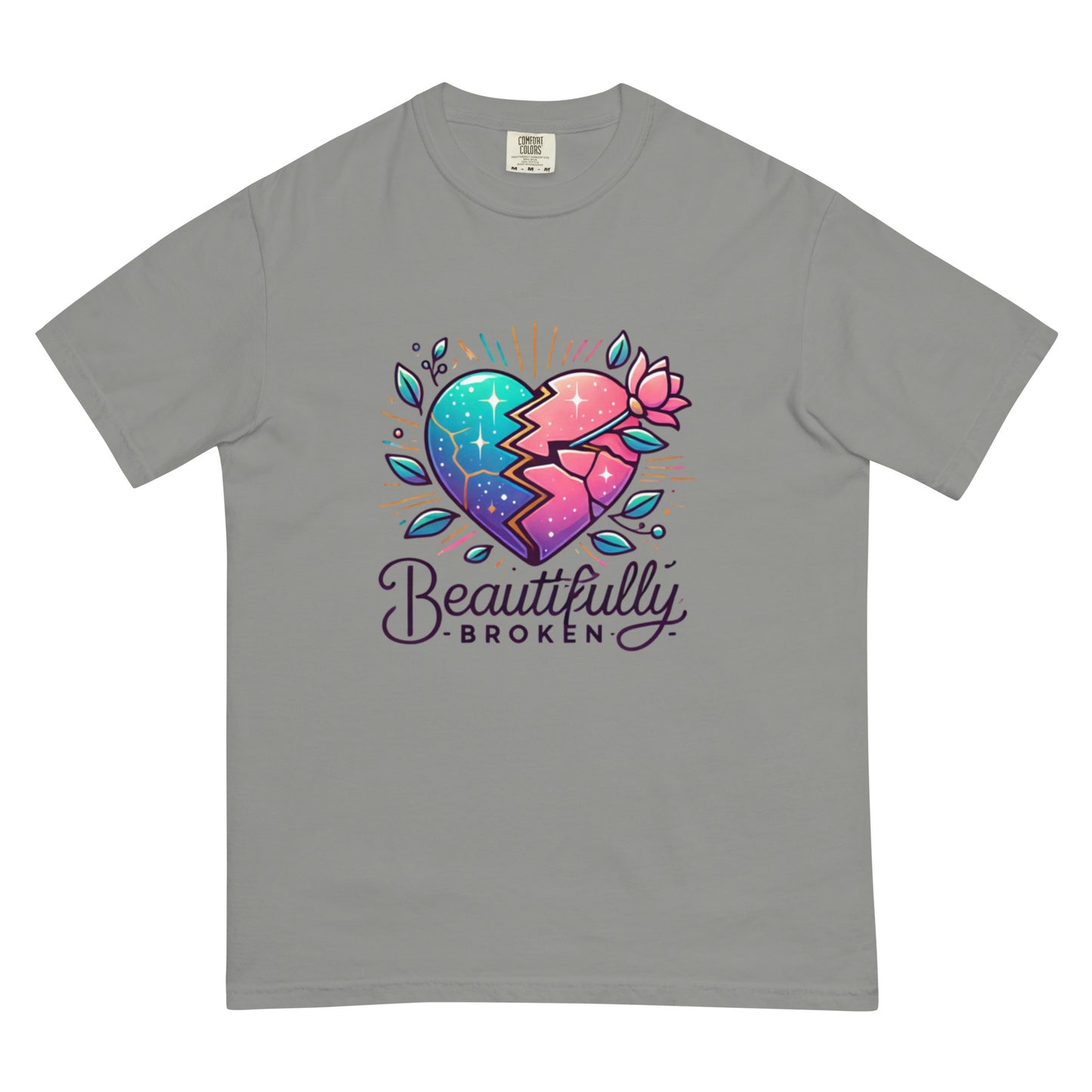 Unisex garment-dyed heavyweight t-shirt