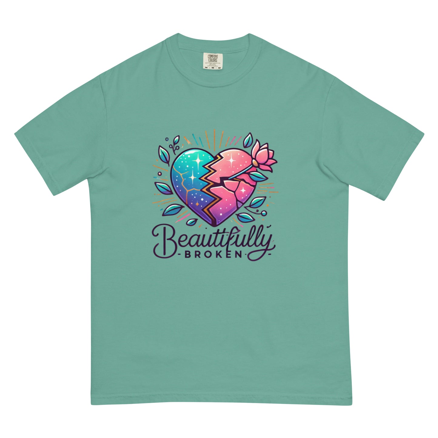 Unisex garment-dyed heavyweight t-shirt