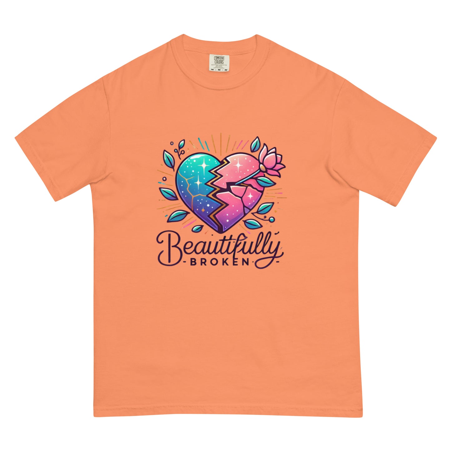 Unisex garment-dyed heavyweight t-shirt